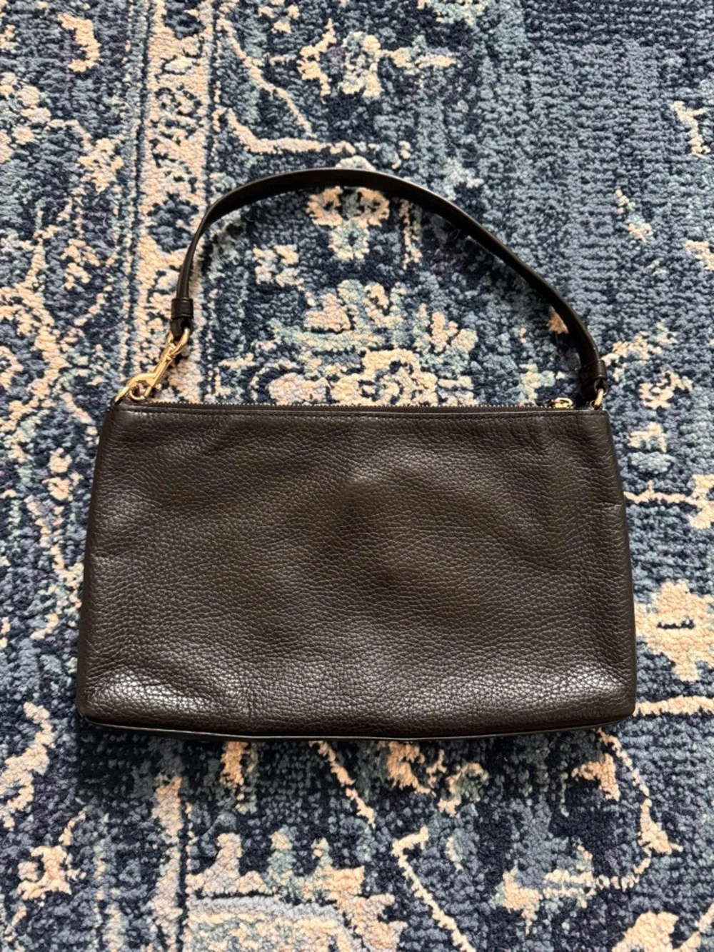 Coach Large Pebbled Wristlet - Picture 5 of 16
